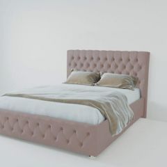 Кровать Версаль 900 без основания (велюр темно серый) в Советском - sovetskiy.mebel24.online | фото