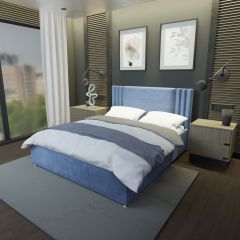 Кровать Стелла с ортопедической решеткой (1600) в Советском - sovetskiy.mebel24.online | фото