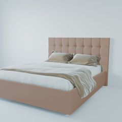 Кровать Венеция с ПМ 1800 (велюр серый) в Советском - sovetskiy.mebel24.online | фото 2