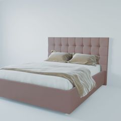 Кровать Венеция с ПМ 800 (велюр темно-серый) в Советском - sovetskiy.mebel24.online | фото 2