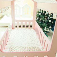 Кровать-домик без ящика 800*1600 (Розовый) в Советском - sovetskiy.mebel24.online | фото 3