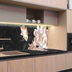 Кухонный фартук со столешницей (А-05) в едином стиле (3050 мм) в Советском - sovetskiy.mebel24.online | фото