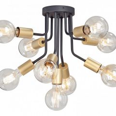 Люстра на штанге Vitaluce 4957 V4957-1/9PL в Советском - sovetskiy.mebel24.online | фото