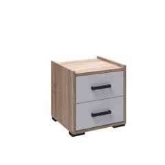 Модульная Спальня Соната (Белый/Дуб сонома) в Советском - sovetskiy.mebel24.online | фото 3