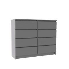 МОРИ МК 1200.8 Комод (графит) в Советском - sovetskiy.mebel24.online | фото 2