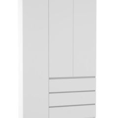 МОРИ МШ 1200.1 Шкаф (белый) в Советском - sovetskiy.mebel24.online | фото 2
