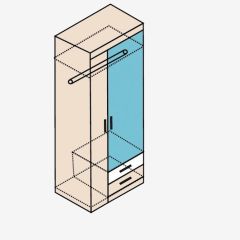 НИКА Н10з Шкаф для одежды в Советском - sovetskiy.mebel24.online | фото 4