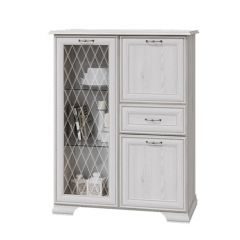 НИКОЛЬ Комод с 1 ст.дв., 2 гл.дв, 1 ящика в Советском - sovetskiy.mebel24.online | фото