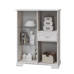 НИКОЛЬ Комод с 1 ст.дв., 2 гл.дв, 1 ящика в Советском - sovetskiy.mebel24.online | фото 2