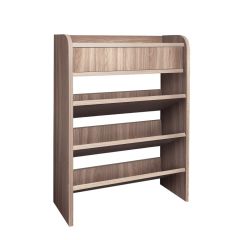 Обувница ЛДСП Ясень темный в Советском - sovetskiy.mebel24.online | фото