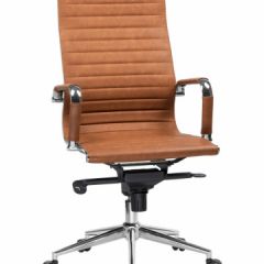 Офисное кресло для руководителей DOBRIN CLARK LMR-101F светло-коричневый №321 в Советском - sovetskiy.mebel24.online | фото