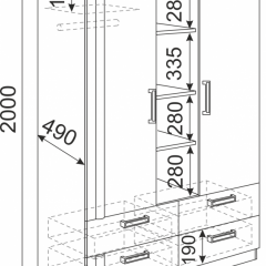 Подростковая Волкер (модульная) в Советском - sovetskiy.mebel24.online | фото 11