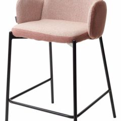 Полубарный стул NYX (H=65cm) VF109 розовый / VF110 брусничный М-City в Советском - sovetskiy.mebel24.online | фото 2