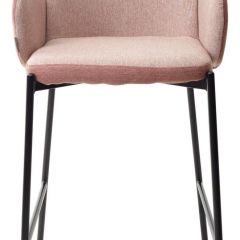 Полубарный стул NYX (H=65cm) VF109 розовый / VF110 брусничный М-City в Советском - sovetskiy.mebel24.online | фото 4