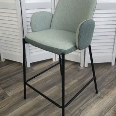 Полубарный стул NYX (H=65cm) VF113 светлая мята / VF115 серо-зеленый М-City в Советском - sovetskiy.mebel24.online | фото 5