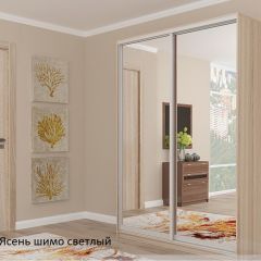Шкаф №1 1.3-2 Оптима 2400х1304х572 (фасад 2 зеркала) в Советском - sovetskiy.mebel24.online | фото 4