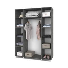 ЕВА Шкаф 4-х дверный Е40 в Советском - sovetskiy.mebel24.online | фото 8