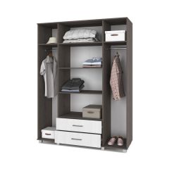 ЕВА Шкаф 4-х дверный Е43 в Советском - sovetskiy.mebel24.online | фото 2