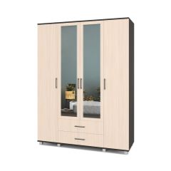 ЕВА Шкаф 4-х дверный Е43 в Советском - sovetskiy.mebel24.online | фото 3