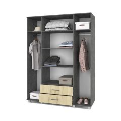 ЕВА Шкаф 4-х дверный Е43 в Советском - sovetskiy.mebel24.online | фото 8