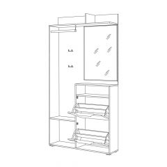 Шкаф комбинированный 10.13 Темпо в Советском - sovetskiy.mebel24.online | фото 8