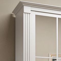 Шкаф-купе 1700 серии NEW CLASSIC K4+K4+B2+PL4 (2 ящика+F обр. штанга) профиль «Капучино» в Советском - sovetskiy.mebel24.online | фото 4