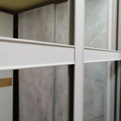 Шкаф-купе 1700 серии NEW CLASSIC K4+K4+B2+PL4 (2 ящика+F обр. штанга) профиль «Капучино» в Советском - sovetskiy.mebel24.online | фото 6