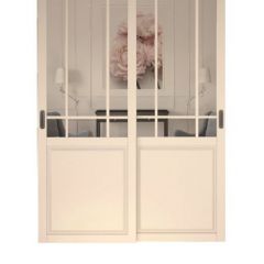 Шкаф-купе 1700 серии NEW CLASSIC K4+K4+B2+PL4 (2 ящика+F обр. штанга) профиль «Капучино» в Советском - sovetskiy.mebel24.online | фото 15