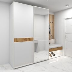 Шкаф-купе 1800 серии SOFT D6+D4+B2+PL2 (2 ящика+1штанга+1 полка) профиль «Капучино» в Советском - sovetskiy.mebel24.online | фото 5