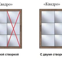 Шкаф-купе №19 Серия 3 Квадро (1700) Ясень Анкор светлый в Советском - sovetskiy.mebel24.online | фото 3