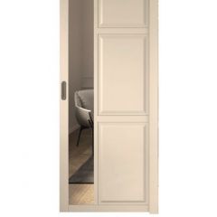 Шкаф-купе 2450 серии NEW CLASSIC K6Z+K1+K6+B22+PL2 (по 2 ящика лев/прав+1 штанга+1 полка) профиль «Капучино» в Советском - sovetskiy.mebel24.online | фото 13