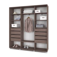 МАРТИН Шкаф-купе Шимо темный (2200*450) М421 в Советском - sovetskiy.mebel24.online | фото 4