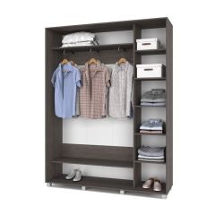 РОЛАНД Шкаф-купе Анкор темный (450*1700) Р471 в Советском - sovetskiy.mebel24.online | фото 3