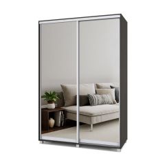 РОЛАНД Шкаф-купе с зеркалами Венге (450*1500) Р453 в Советском - sovetskiy.mebel24.online | фото 2