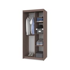 ТОМАС Шкаф-купе с зеркалом Шимо темный/светлый Т22 в Советском - sovetskiy.mebel24.online | фото 2