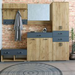 Шкаф с ящиками НКМ Бостон Секция 6 в Советском - sovetskiy.mebel24.online | фото 2