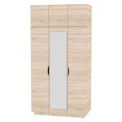 Шкаф с зеркалом "Аврора (H23_M)" в Советском - sovetskiy.mebel24.online | фото 5