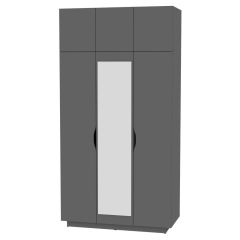 Шкаф с зеркалом "Аврора (H23_M)" в Советском - sovetskiy.mebel24.online | фото 20