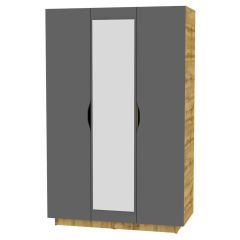 Шкаф с зеркалом "Аврора (H24_M)" в Советском - sovetskiy.mebel24.online | фото 2