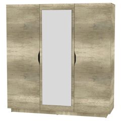 Шкаф с зеркалом "Аврора (H30_M)" в Советском - sovetskiy.mebel24.online | фото 17