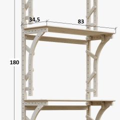 Система  хранения  Конструктор Арт. СХ3-1 в Советском - sovetskiy.mebel24.online | фото 2