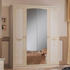Спальный гарнитур Ирина (модульная) беж в Советском - sovetskiy.mebel24.online | фото 4