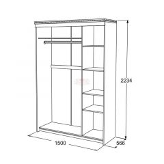 Спальный гарнитур Ольга-13 (модульный) в Советском - sovetskiy.mebel24.online | фото 23