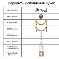 Спальный гарнитур Тиффани Premium черная/серебро в Советском - sovetskiy.mebel24.online | фото 7