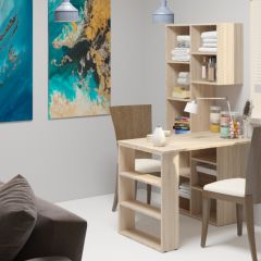 Стеллаж Элемент-2 (дуб сонома) в Советском - sovetskiy.mebel24.online | фото 4