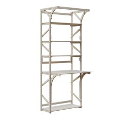 Стеллаж+стол Конструктор Арт.СRСт1-1 в Советском - sovetskiy.mebel24.online | фото