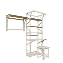 Стеллаж+стол Конструктор Арт.СRСт1-1 в Советском - sovetskiy.mebel24.online | фото 5