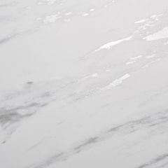 Стол BELLUNO 160 MARBLES KL-99 Белый мрамор матовый, итальянская керамика/ белый каркас, ®DISAUR в Советском - sovetskiy.mebel24.online | фото 9