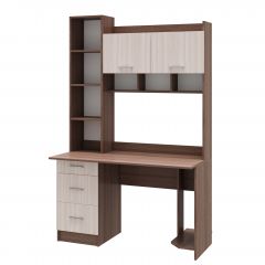 Стол компьютерный ПКС-5 Шимо темный/Шимо светлый в Советском - sovetskiy.mebel24.online | фото 2