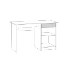 Стол письменный 12.24 Флоренция в Советском - sovetskiy.mebel24.online | фото 3